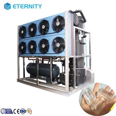 آلة تصنيع أنابيب الثلج التجارية 10Tons / 24H أوتوماتيكية