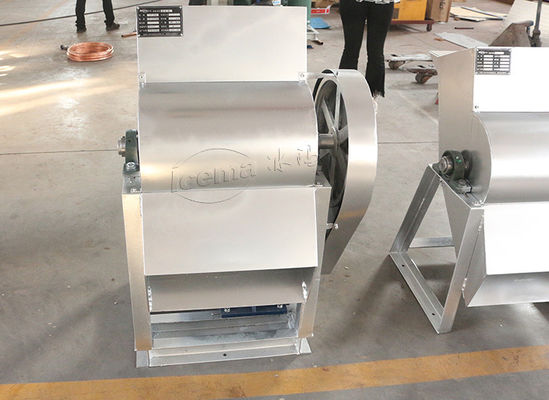 440V 9T / H آلة كسارة الجليد الفولاذ المقاوم للصدأ التجارية