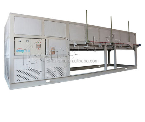 سعر جيد R22 R404A آلة تصنيع قوالب الثلج بالتبريد المباشر بالماء العذب 10 طن صناعي الانترنت