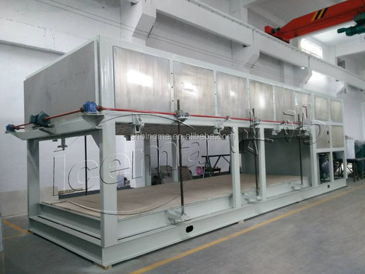 آلة تصنيع قوالب الثلج الصناعية 15T للتبريد المباشر 118KW