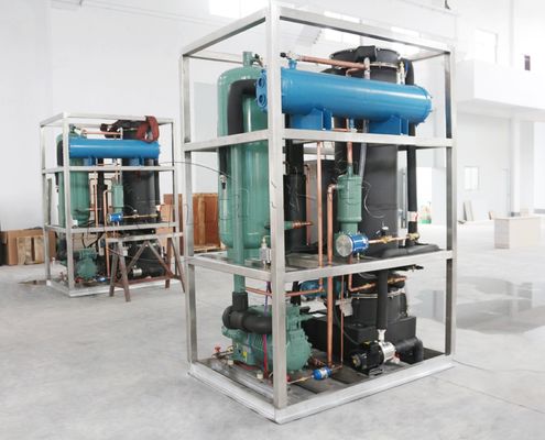 5 طن أنبوب الثلج التجاري آلة أوتوماتيكية 3.6KW