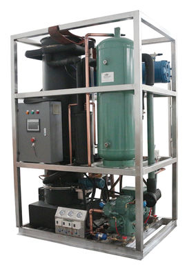 5 طن أنبوب الثلج التجاري آلة أوتوماتيكية 3.6KW