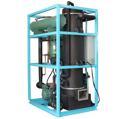 سعر جيد 4.6 قوة مثبتة 22mm*22mm*22mm ثلج حجم و 755kg الجهاز الوزن آلة ثلج الأنابيب الانترنت