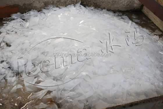 1 طن من آلة صنع شرائح الثلج بالمياه العذبة التجارية 380 فولت 220 فولت