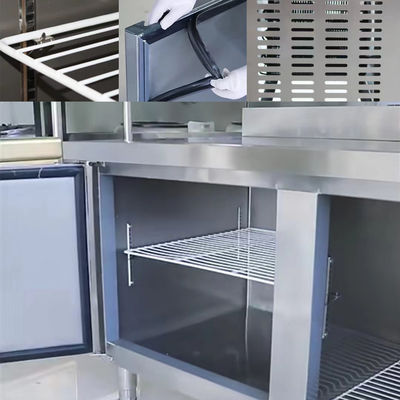 200L Workbench Refrigerator R134A Air Cooled Workbench Freezer