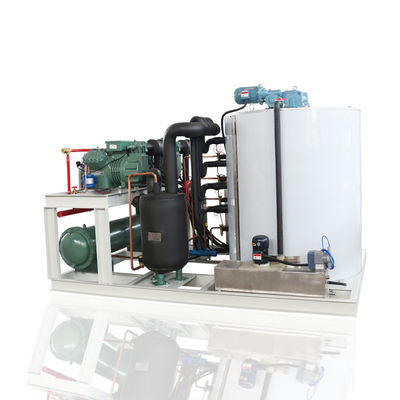 سعر جيد 10 طن من آلة صنع شرائح الثلج بمياه البحر التجارية 32kw ​​380V الانترنت