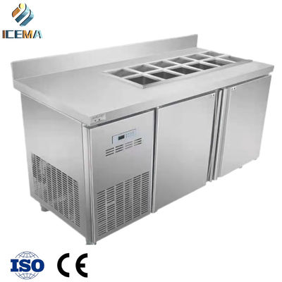شراء ثلاجة منضدة سعة 340 لترًا للأطعمة الطازجة R134A R22.5 online manufacture