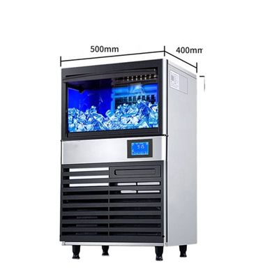 مادة التبريد R404a آلة مكعبات الثلج الصناعية مع إنتاج مكعبات الثلج 41 كجم