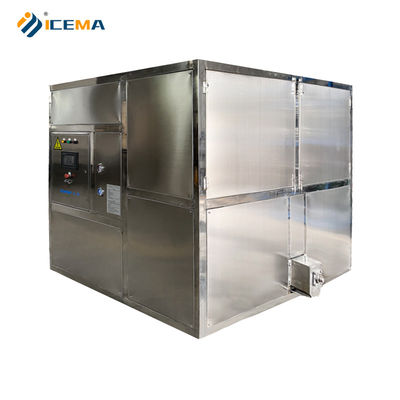آلة تصنيع مكعبات الثلج الصناعية 5 طن 10 طن مع رقم شبكة الثلج 19X21X6 من ICEMA