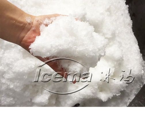 9 طن / ساعة السعة المحمولة الفولاذ المقاوم للصدأ ICEMA صانع الثلج مصغرة للحفاظ على الطازجة