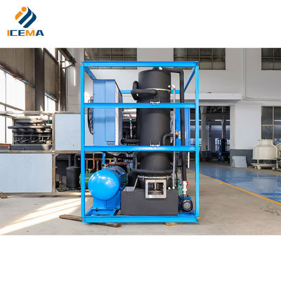 آلة ثلج الأنابيب الصناعية 1 طن مع 4600W الطاقة المباشرة