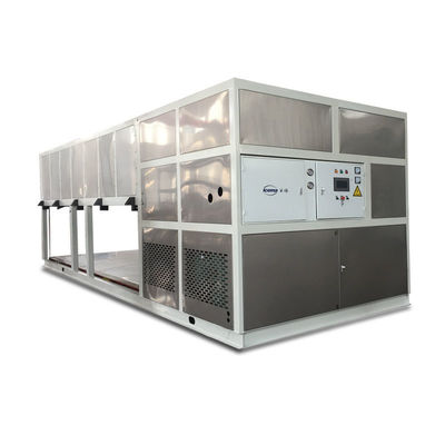 سعر جيد تصميم 15 طن آلة صنع الثلج الصناعي قطعة التبريد المباشر الثلج B 320x120x800 مم الانترنت