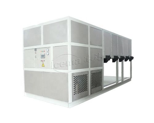 سعر جيد 10T/24H آلة صنع الثلج الصناعي مع التبريد المباشر و R404A/R22 المبرد الانترنت