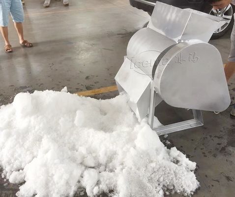 الحفاظ على الطازجة ضاغط Bitzer ICEMA آلة صنع الثلج المصغرة لإنتاج الثلج المحمول