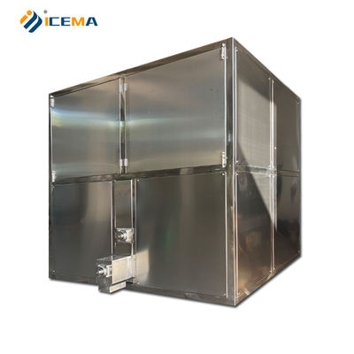 آلة الثلج الآلية ICEMA 2T/24H آلة صنع مكعبات الثلج الآلية لمصانع الثلج