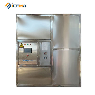 آلة الثلج الآلية ICEMA 2T/24H آلة صنع مكعبات الثلج الآلية لمصانع الثلج