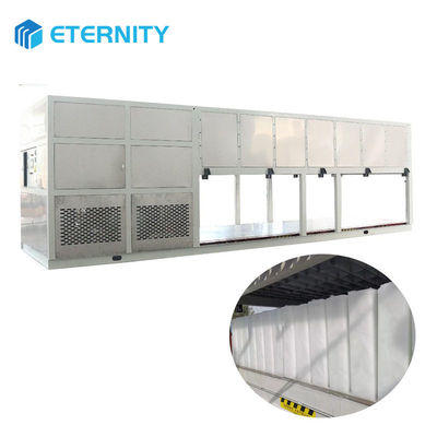 شراء آلة صنع مكعبات الثلج الصناعية 10T بالمياه العذبة 10000 كجم 10T / 24H online manufacture