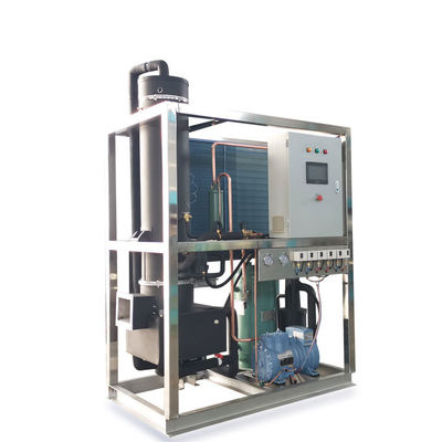 شراء Automatic 1T/24H Large Tube Ice Machine with SUS304 Stainless Steel and R404 Refrigerant for Commercial Use online manufacture