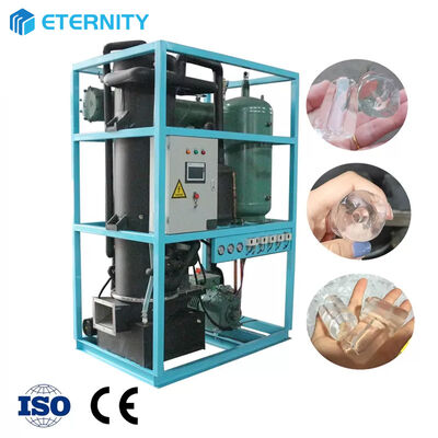 شراء Europe Standard Large Output 1T 5T 10T Industrial Tube Ice Machine with 304 Stainless Steel and R404a/R22a/R134 Refrigerant online manufacture