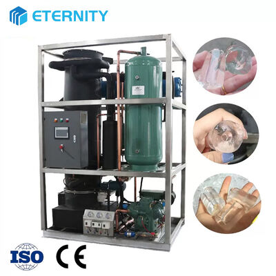 شراء Industrial Tube Ice Machine with 304 Stainless Steel Construction High Efficiency and Easy Operating for Food & Beverage Factory online manufacture