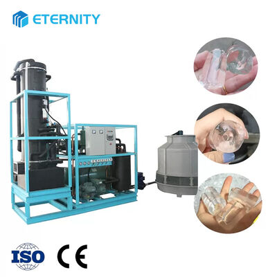 شراء ICEMA 25T/24H Industrial Tube Ice Machine with 21mm/24mm/28mm/34mm Tube Ice and -8 ℃ Temperature for High Efficiency Cooling online manufacture