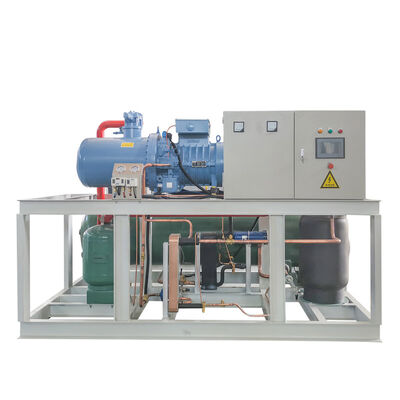 شراء آلة تصنيع بلوك الثلج بالتبريد الملحي 10T 380V 3P online manufacture