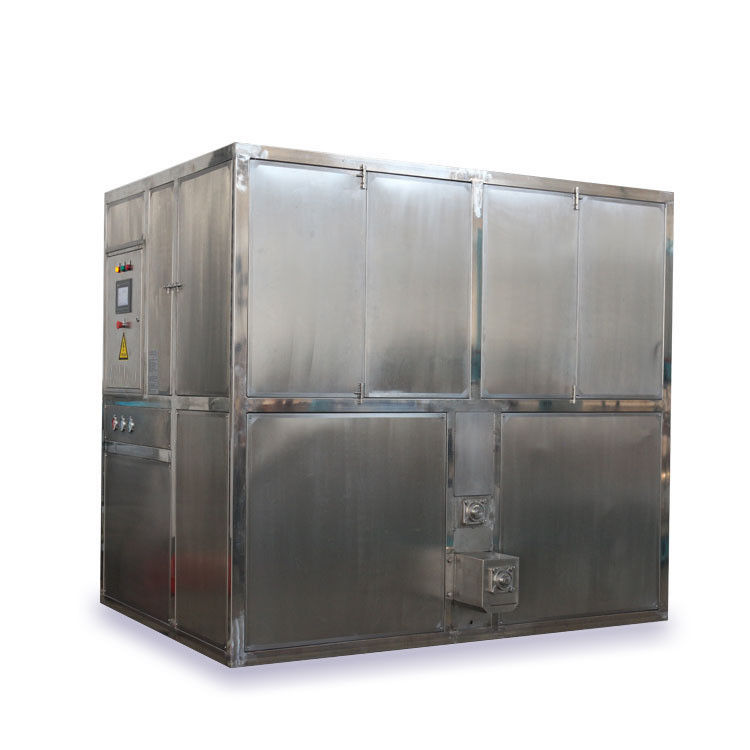 توفير الطاقة ICEMA 1T-10T آلة ثلج مكعب صناعية لصناعة الأغذية والمشروبات