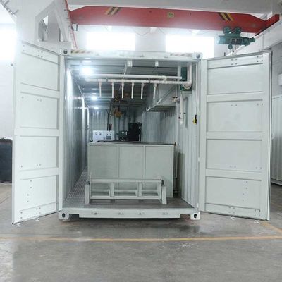 سعر جيد آلة تصنيع مكعبات الثلج 10t / 24h آلة تصنيع قوالب الثلج R404a R22 الانترنت