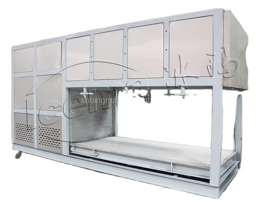 سعر جيد آلة تصنيع قوالب الثلج بالتبريد المباشر 5000KG 5T CE 1800W الانترنت