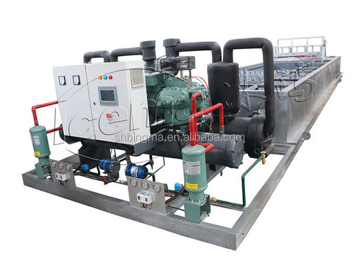 سعر جيد آلة تصنيع بلوك الثلج الصناعي CE 15 طن 70.5KW 380V الانترنت
