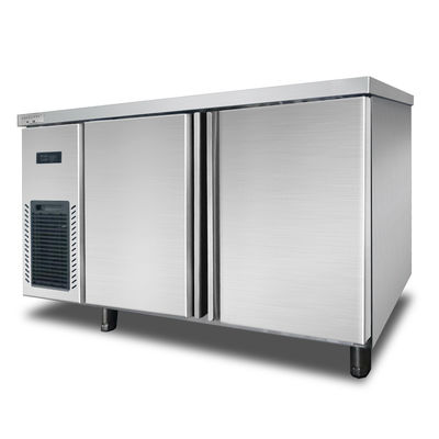 سعر جيد 200L Workbench Refrigerator R134A Air Cooled Workbench Freezer الانترنت
