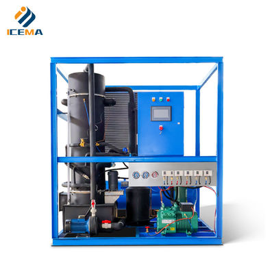سعر جيد 1T/24h آلة ثلج الأنابيب مع 1 فترة وقطر الأنابيب 22mm الانترنت