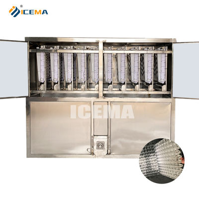 سعر جيد آلة تصنيع مكعبات الثلج الصناعية 5 طن 10 طن مع رقم شبكة الثلج 19X21X6 من ICEMA الانترنت