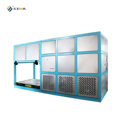سعر جيد توفير الطاقة 3T الصناعية قطعة الثلج صانع آلة مع 380V / 3P / 50Hz إمدادات الطاقة الانترنت