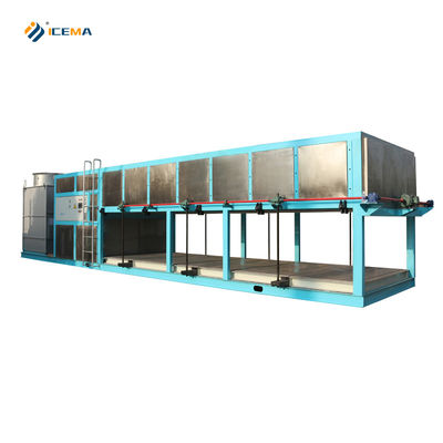 سعر جيد التبريد المباشر الكتلة الآلية آلة صنع الثلج 10T 15T 20T 25T 30T والأداء الانترنت