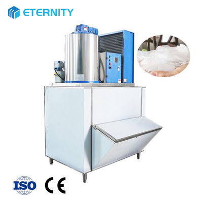 آلة صنع شرائح الثلج بالمياه العذبة التجارية ، آلة صنع شرائح الثلج الصغيرة ، مصنع ثلج فليك للاستخدام الفندقي